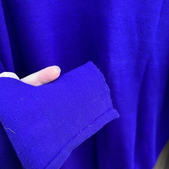 Vtg 90s Colorado Rockies Purple Knit V-Neck Sweater Mens XL Retro MLB Baseball - Picture 6 of 6